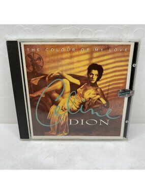 1993 Celine Dion The Colour Of My Love Album CD Jewel Case 14 Hit Tracks